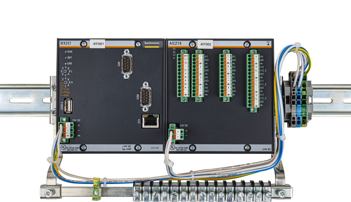 System with AIC214 and MX207 System with AIC214 and MX207