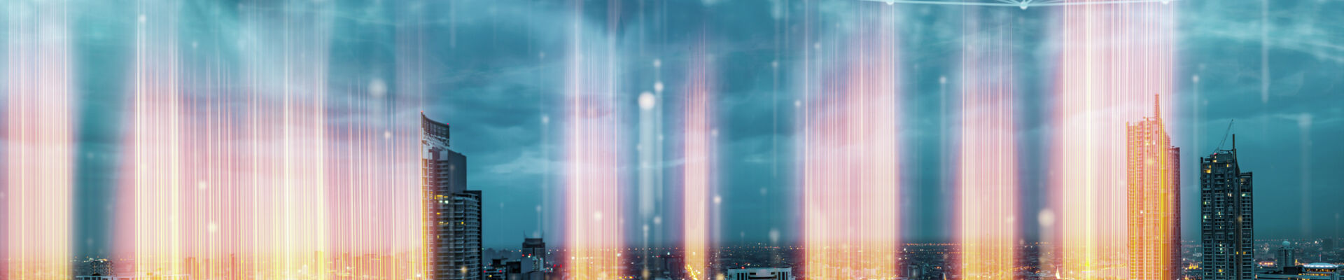 Skyline virtuelles Overlay