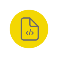 Icon Applikationsentwicklung - Coding