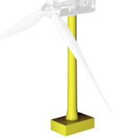 Turm Windenergieanlage