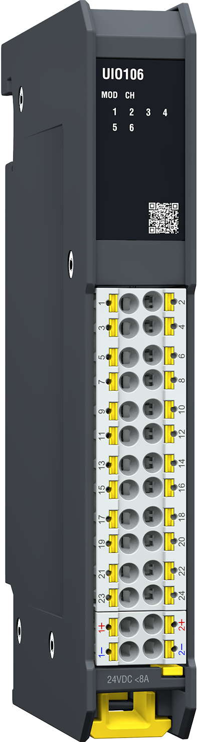 UIO106 Universal Input/Output Module - Bachmann electronic GmbH