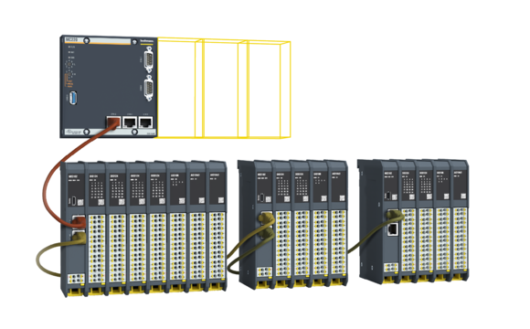 M100 I/O System with M200 Controller System