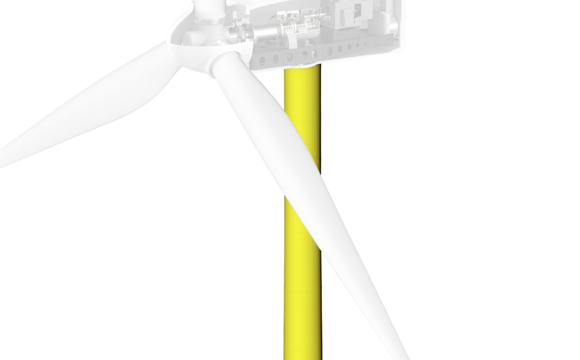 Turm Windenergieanlage