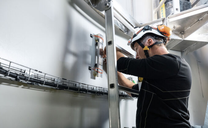 Wind Turbine sensor installation