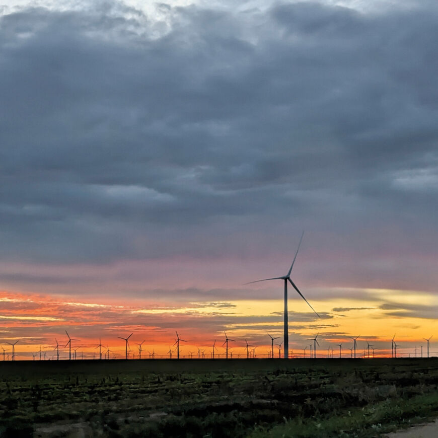 Die 179 Mitsubishi MHI-1000A 1-MW-Turbinen im Windpark Bull Creek in Texas (USA) werden erhalten ein komplettes Steuerungsretrofit von Bachmann electronic. PXL_20250709_113606989_bearb_web